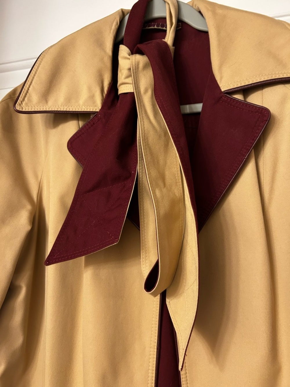 Vintage Etienne Aigner Trench Coat - Picture 8 of 9